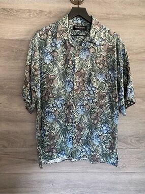 Brandini Silk Hawaiian Shirt